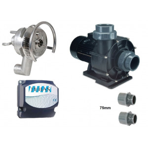 Przeciwprąd do basenu HURAGAN 80m3/h 2,9 kW NEWBCC 400V TEBAS